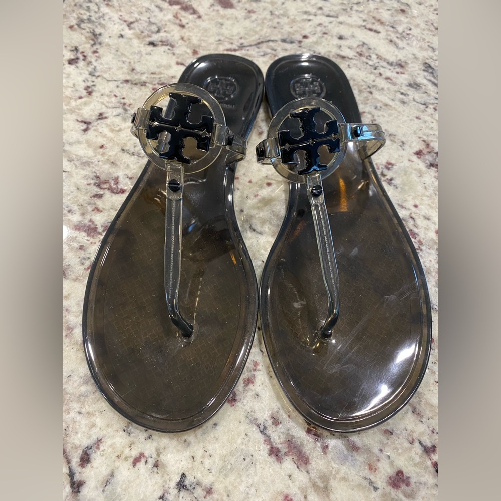 TORY BURCH Smoke Mini Miller Flat Sandal